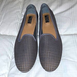 Adam Tucker slip ons.